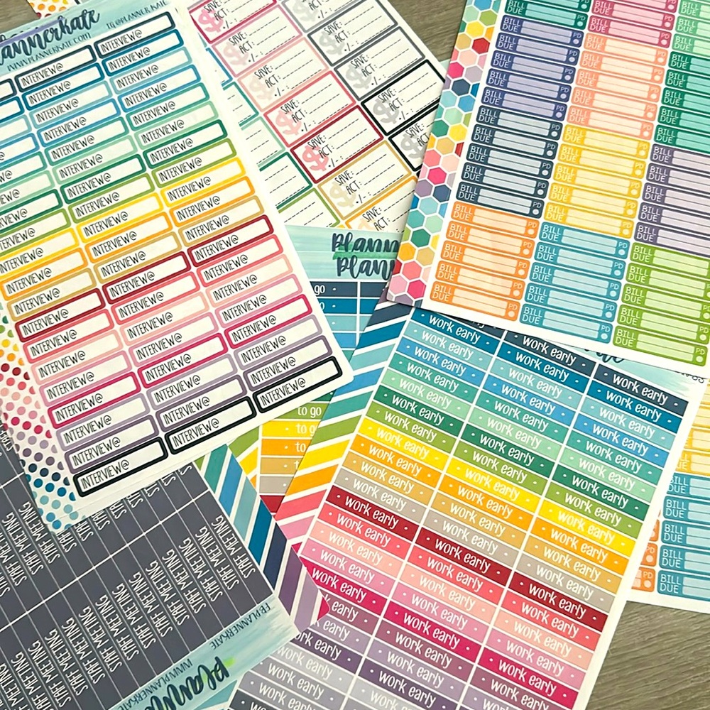 Planner Kate Sticker Bundle